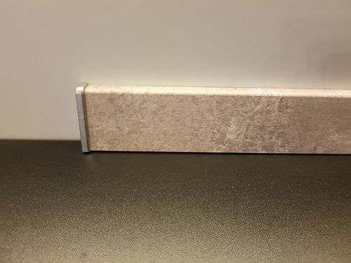 Visiogrande Clip Sockelleiste Zementestrich sand ab 10 Stück